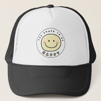 DE KRACHT OM GELUKKIG TE ZIJN (TPTBH) SMILEY HOED TRUCKER PET