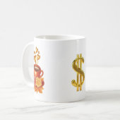 De kracht om je leven te veranderen koffiemok (Voorkant links)