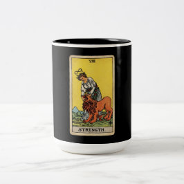 De Kracht Tarot Tweekleurige Koffiemok