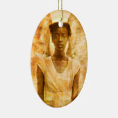 De kracht van Angels Keramisch Ornament (Rechts)