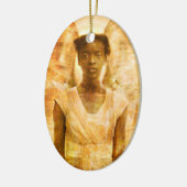 De kracht van Angels Keramisch Ornament (Links)