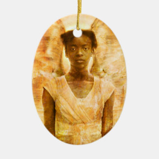 De kracht van Angels Keramisch Ornament