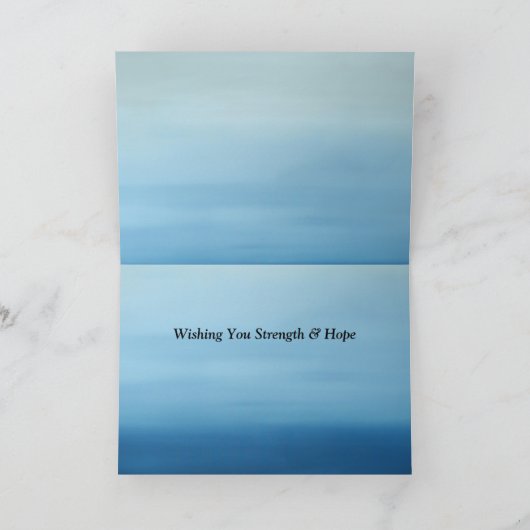 De kracht van Christus Aanmoediging Kaart (Binnen)