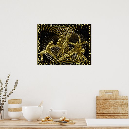 De kracht van Dance Poster (Keuken)