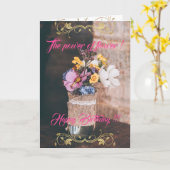 De Kracht van de Bloem Kaart (Gele Bloem)