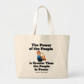 De kracht van de Canvas tas (Voorkant)