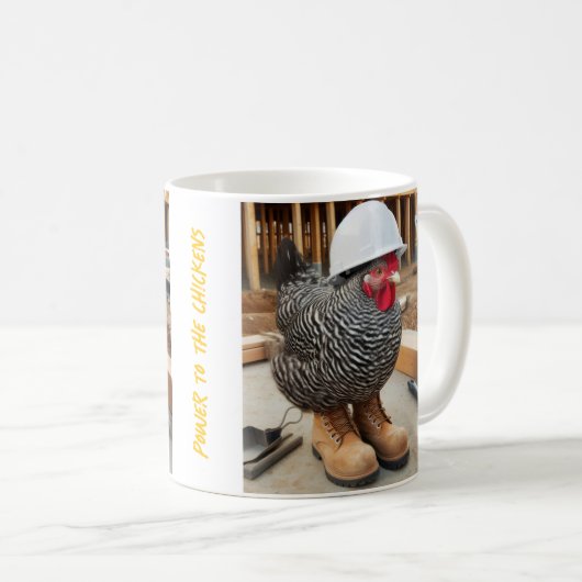 De kracht van de Chickens Mok (Voorkant rechts)