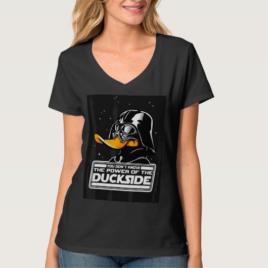De kracht van de Duck Side Fun Graphic T-shirt (Voorkant)