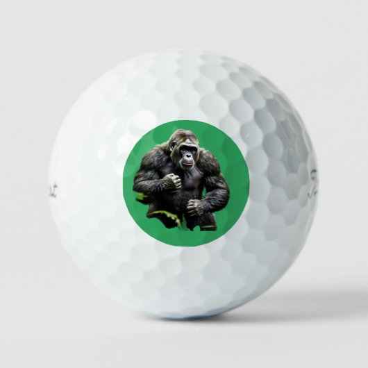 De kracht van de gorilla golfballen (Voorkant)