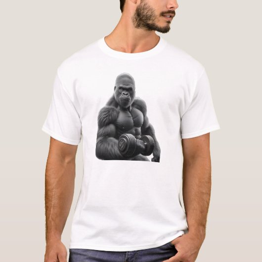 De kracht van de gorilla t-shirt (Voorkant)