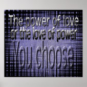 De kracht van de liefde poster (Voorkant)