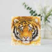 De kracht van de TIGER-uitnodiging Kaart (Staand voorkant)