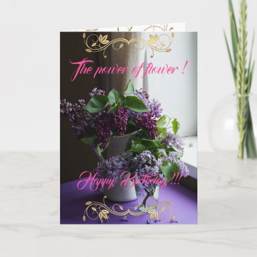 De kracht van de ventilator kaart (Voorkant)