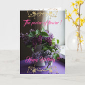 De kracht van de ventilator kaart (Gele Bloem)