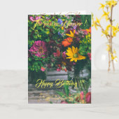 De kracht van de ventilator kaart (Gele Bloem)