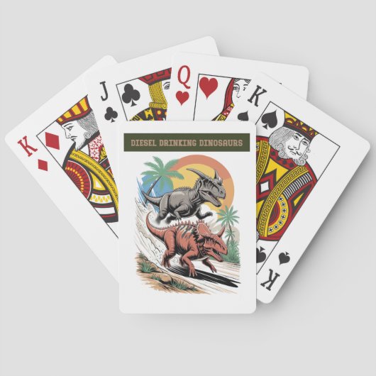 De Kracht Van Diesel Pokerkaarten (Achterkant)