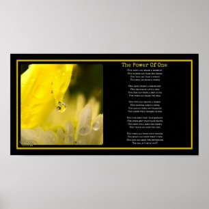 De kracht van één poster