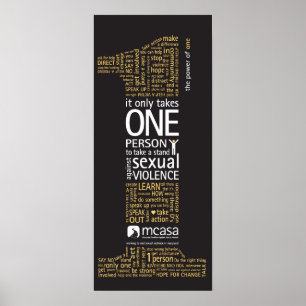 De kracht van één Poster