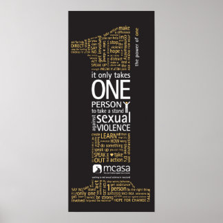 De kracht van één Poster