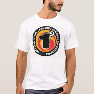 de kracht van één... t-shirt
