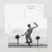 De kracht van een vrouw briefkaart (Voorkant / Achterkant)