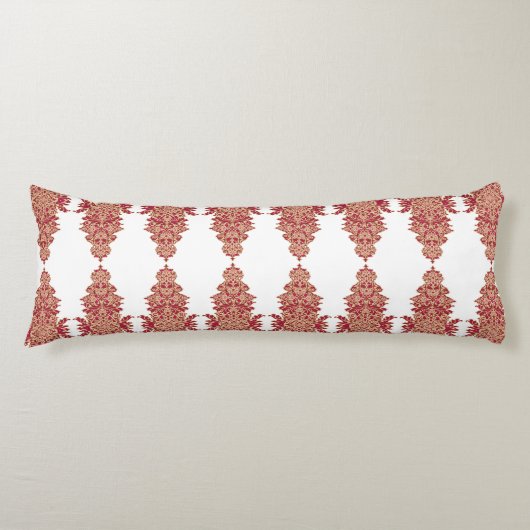 De kracht van een zwarte achtergrond met een rood lichaamskussen (Voorkant)