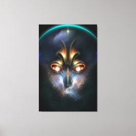 De kracht van Elvgren het All Seing Canvas afdrukk Afdruk