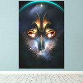 De kracht van Elvgren het All Seing Canvas afdrukk Afdruk (Insitu (Houten vloer))