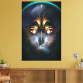 De kracht van Elvgren het All Seing Canvas afdrukk Afdruk (Insitu (Woonkamer))