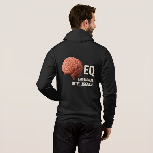 De kracht van emotionele intelligentie hoodie (Achterkant volledig)