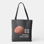 De kracht van emotionele intelligentie tote bag (Achterkant)