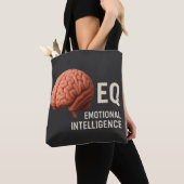 De kracht van emotionele intelligentie tote bag (Dichtbij)