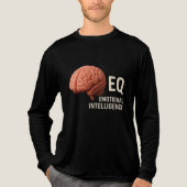 De kracht van emotionele intelligentie Tri-Blend shirt (Voorkant volledig)