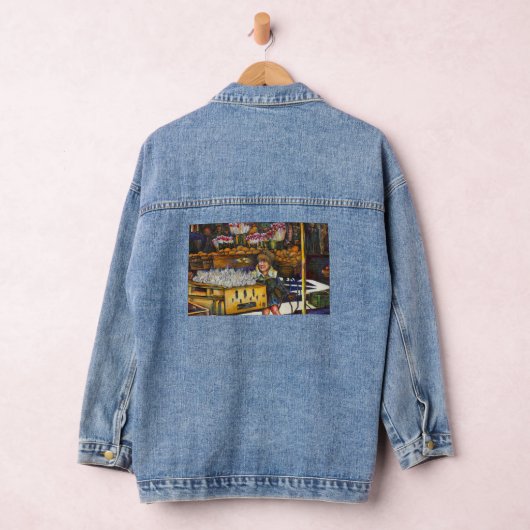 De kracht van empathie denim jacket (Hangar)