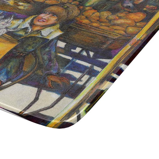 De kracht van empathie snijplank (Hoek)