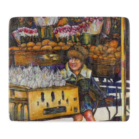 De kracht van empathie snijplank (Voorkant)