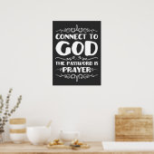 De kracht van gebed poster (Keuken)