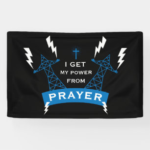 De Kracht van Gebed Spandoek