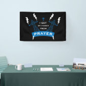 De Kracht van Gebed Spandoek (Beurs)