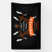 De Kracht Van Gebed Spandoek (Verticaal)