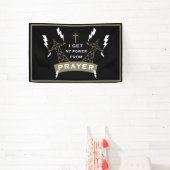 De Kracht Van Gebed Spandoek (Insitu)