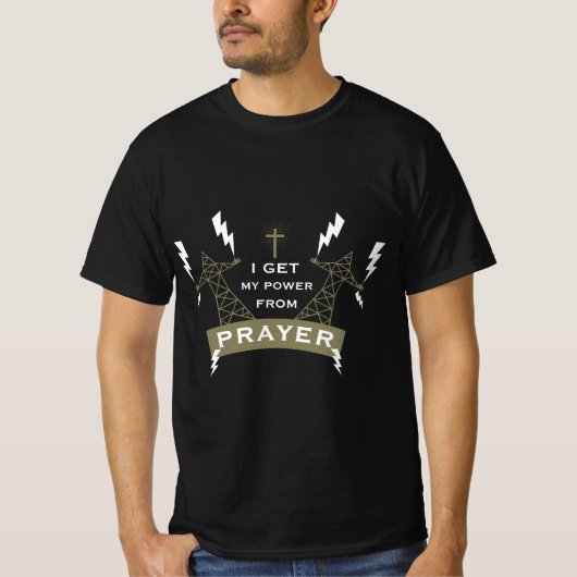 De Kracht Van Gebed T-shirt (Voorkant)