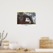 De kracht van gebed, van ventilatoren tot spelers, poster (Keuken)