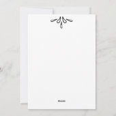 De kracht van gebed Wenskaart Feestdagenkaart (Achterkant)