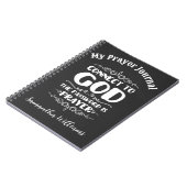 De kracht van gebeden op maat notitieboek (Linkerzijde)