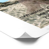 De kracht van gebeden poster (Hoek)