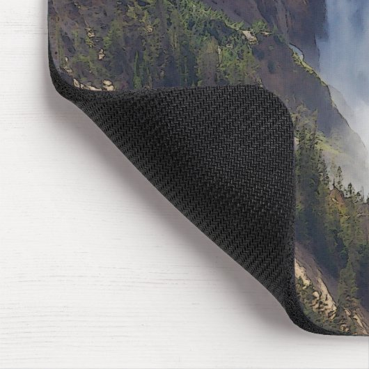 De kracht van geelsteen muismat (Hoek)