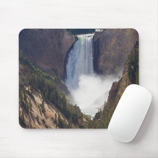 De kracht van geelsteen muismat (Met muis)