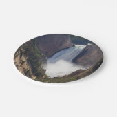 De kracht van geelsteen papieren bordje (Gekanteld)