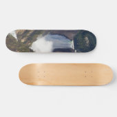 De kracht van geelsteen persoonlijk skateboard (Horizontaal)